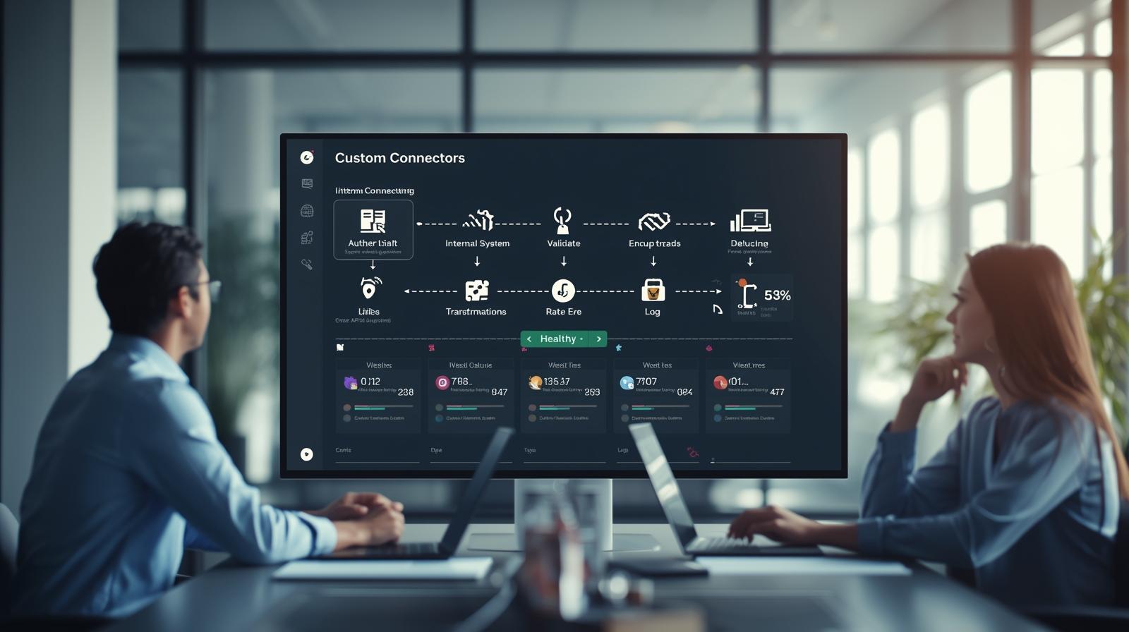 Custom system integration architecture